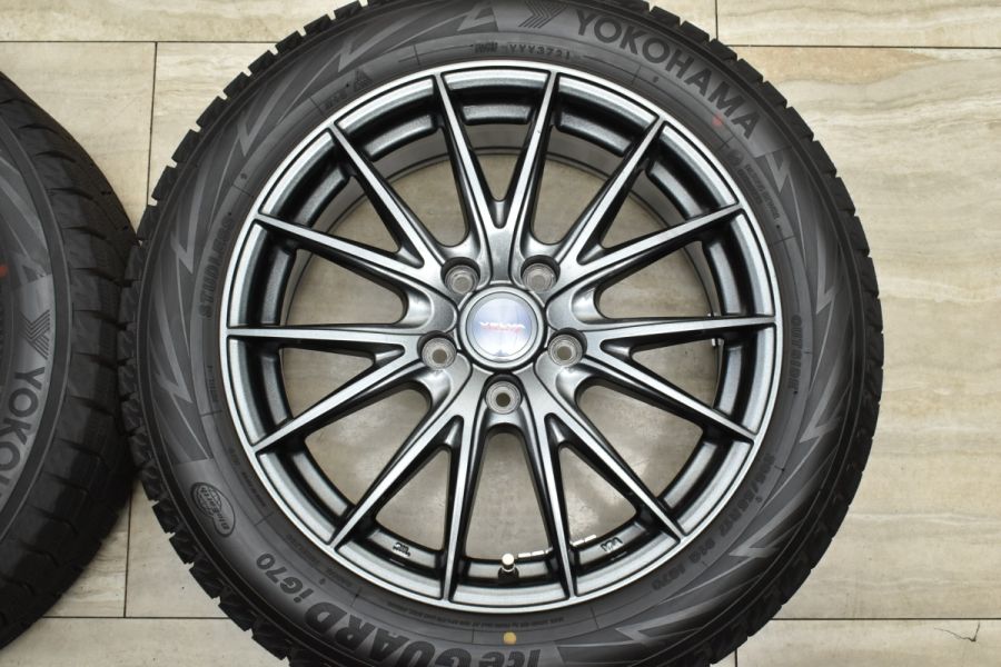 超バリ溝 iG70付 美品】Weds VELVA SPORT2 17in 7J +48 PCD114.3