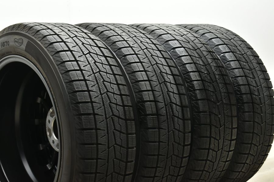 超バリ溝 iG70付 美品】Weds VELVA SPORT2 17in 7J +48 PCD114.3 