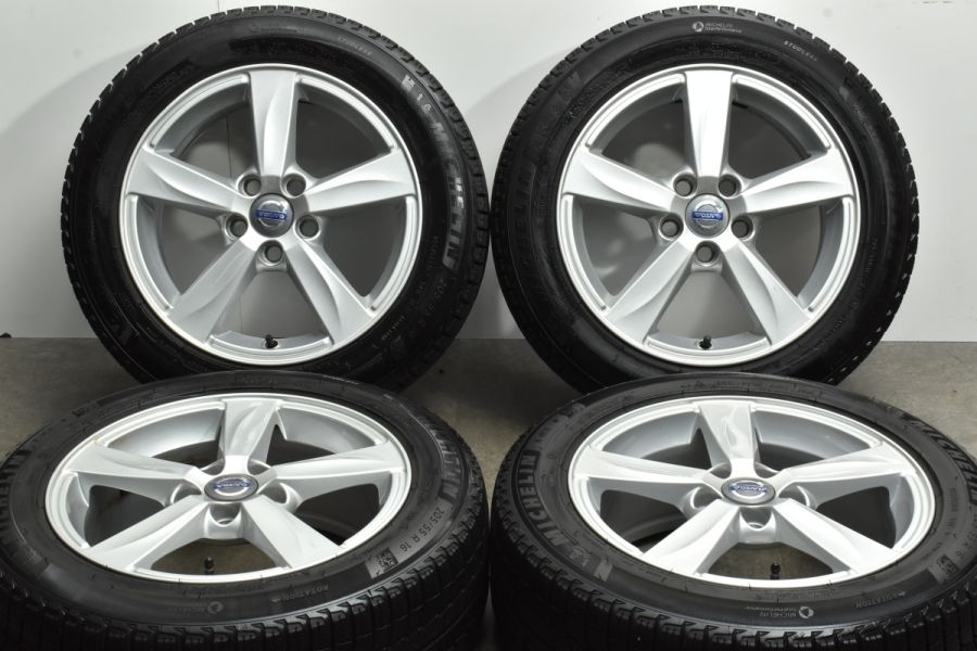 程度良好品】ボルボ V40 純正 16in 7J +50 PCD108 ミシュラン X-ICE3+ 205/55R16 品番:31317285 S40  S60 V50 V70 C30 流用 スタッドレス 中古 スタッドレスタイヤホイールセット | パーツ販売ナンバーワン