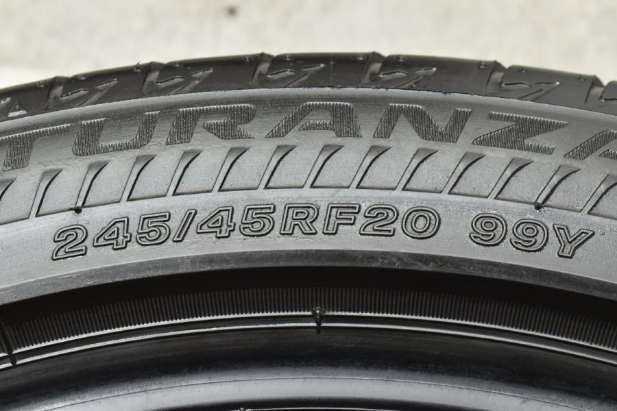 ランフラット】ブリヂストン トランザ T005 245/45R20 2本セット