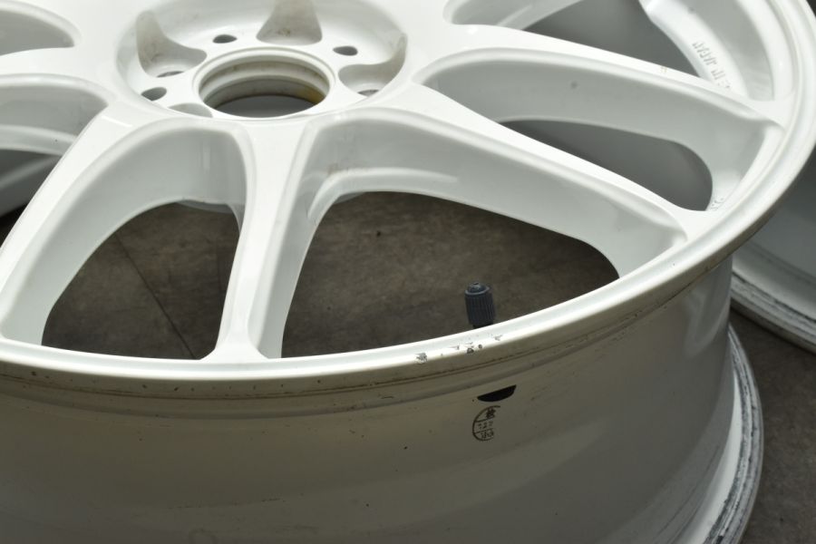 良好品】WORK エモーション 極 18in 7.5J +53 PCD100 86