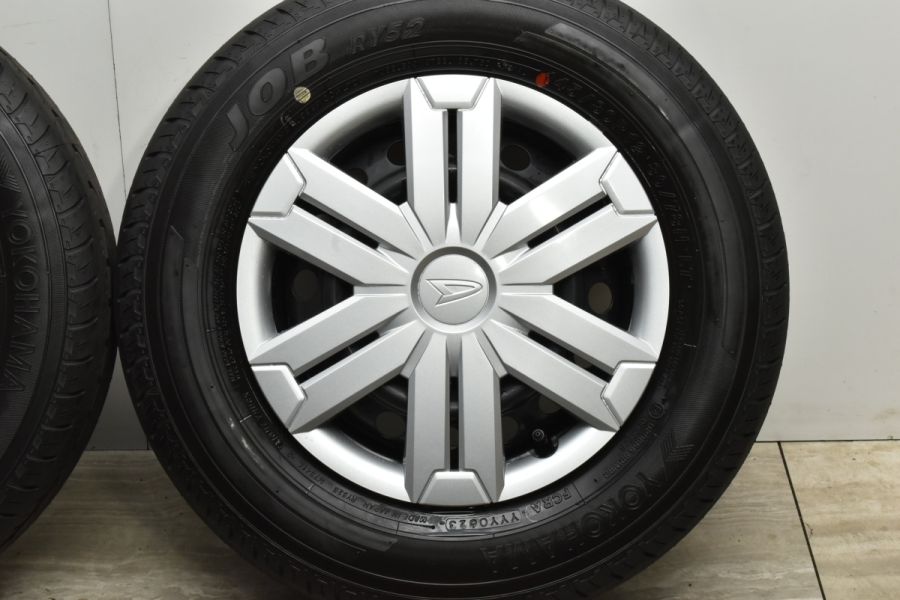 【2023年製 新車外し品】ダイハツ アトレー 純正 12in 4.00B +40 PCD100 ヨコハマ JOB RY52 145/80R12  80/78N LT ハイゼット 軽トラック