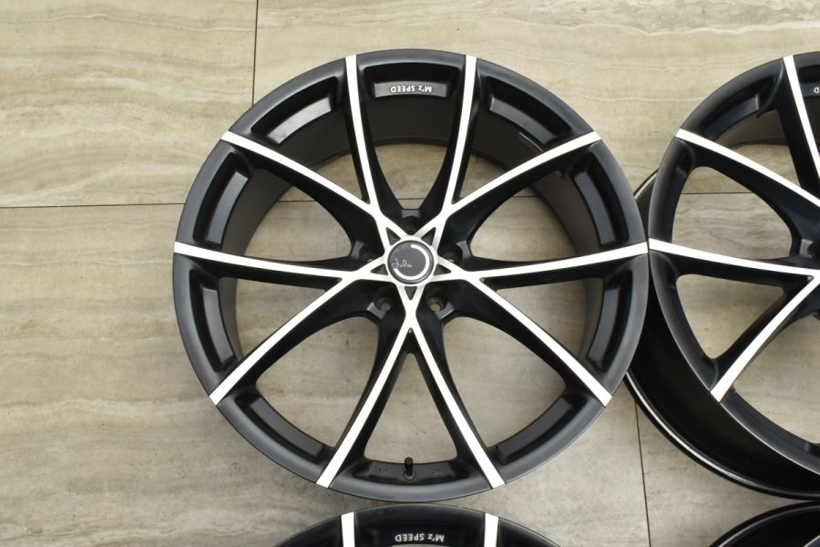 良好品】M'Z SPEED ジュリア フルスロットル 22in 9J +32 PCD114.3 4本