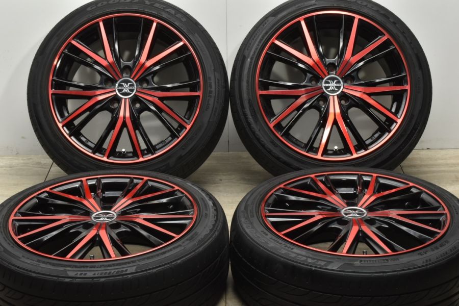 人気ホイール】ロクサーニ マグナス 17in 7J +55 PCD114.3 グッドイヤー イーグルLS 2000ハイブリッドII 205/50R17  セレナ アクセラ 中古 タイヤホイールセット | パーツ販売ナンバーワン