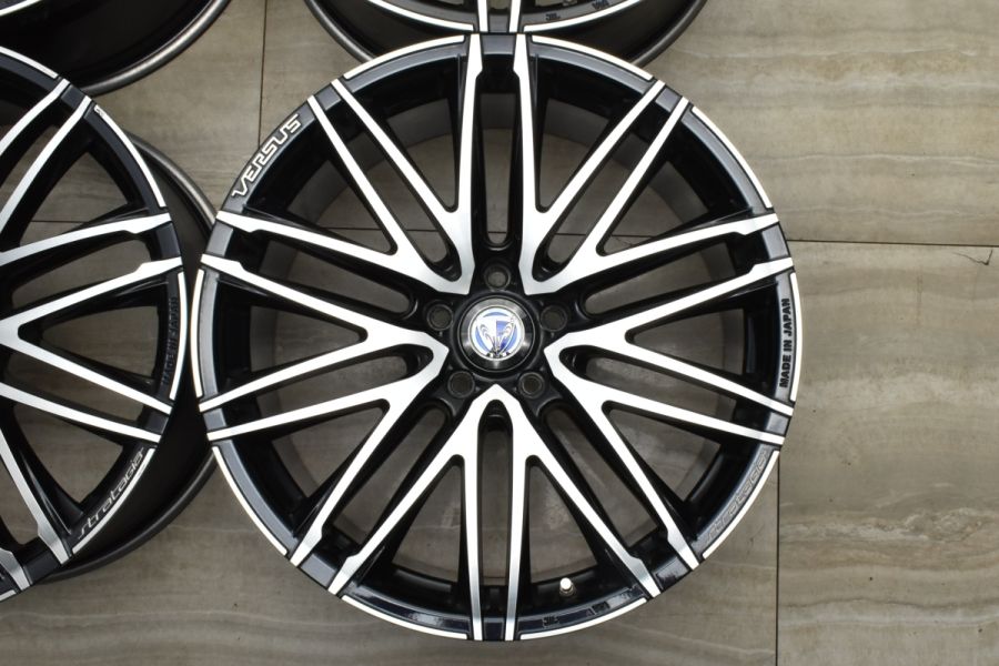 良好品】RAYS VERSUS STRATAGIA VALORE 20in 8.5J +38 PCD114.3 4本