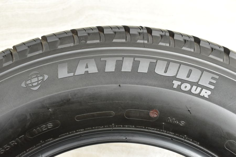 新車外し バリ溝】ミシュラン ラティチュードツアー 265/65R17 4