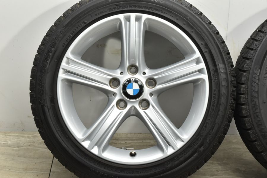 美品】BMW F30 F31 3シリーズ 純正 17in 7.5J +37 PCD120 ブリヂストン 