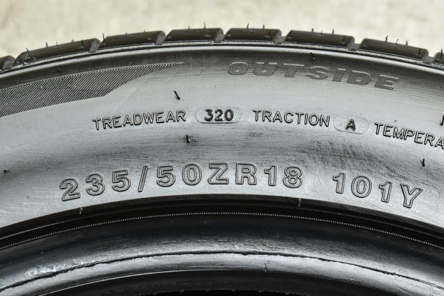 2022年製 バリ溝】ミネルバ F205 235/50R18 4本 レクサス LS UX 2022年製 バリ溝】ミネルバ F205 235/50R18 4本 レクサス LS UX