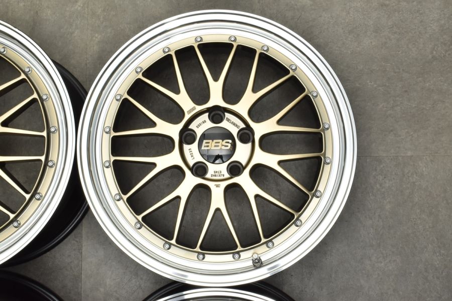 希少カラー 鍛造】BBS LM LM235 19in 8J +45 PCD114.3 4本 ハリアー GR