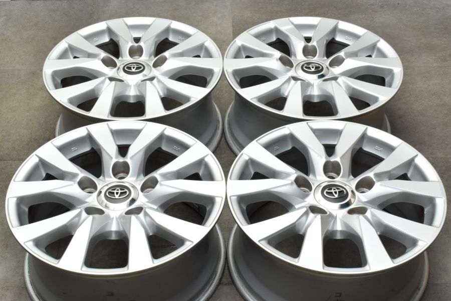 美品】トヨタ ランドクルーザー 200 後期 純正 18in 8J +56 PCD150 4本