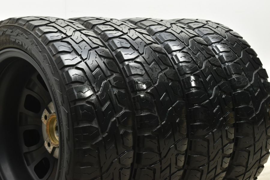 【美品】DESERT TEC BR-9 15in 5J +45 PCD100 トーヨー オープンカントリー R/T 165/60R15 ハスラー  ソリオ キャストアクティバ