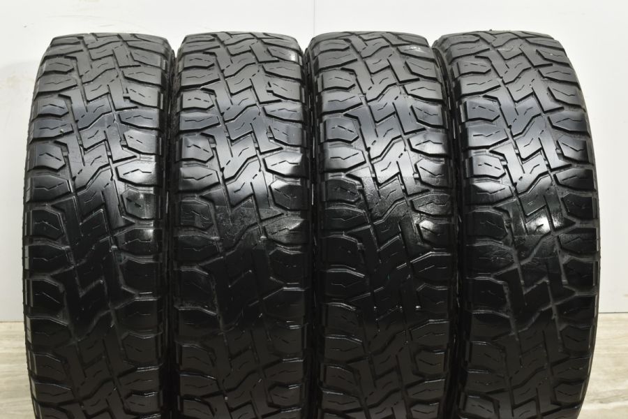 【美品】DESERT TEC BR-9 15in 5J +45 PCD100 トーヨー オープンカントリー R/T 165/60R15 ハスラー  ソリオ キャストアクティバ