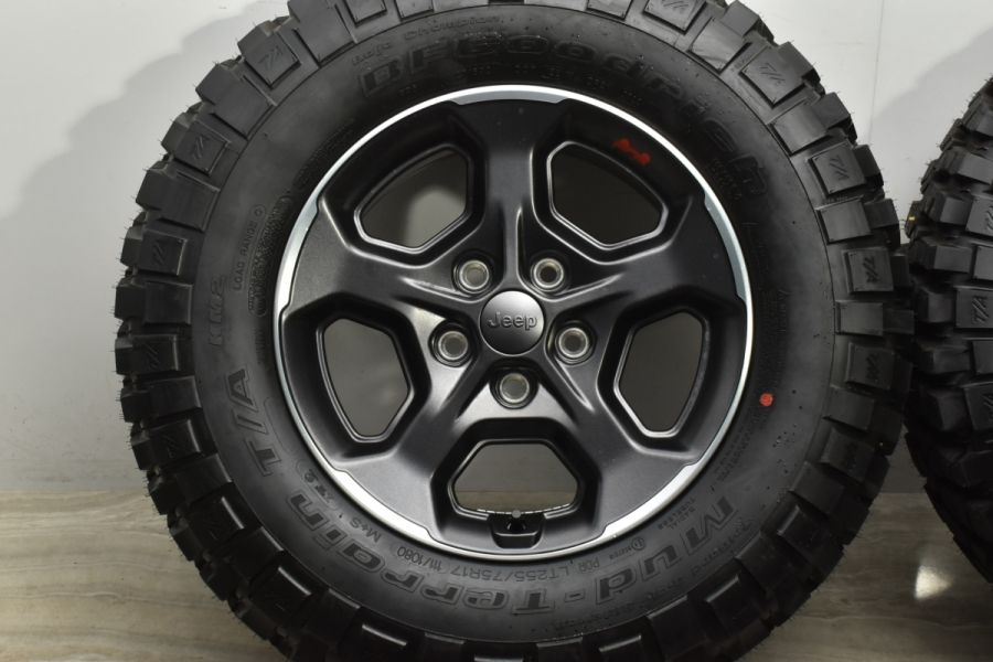 新車外し】ジープ グラディエーター ルビコン 純正 17in 7.5J+45
