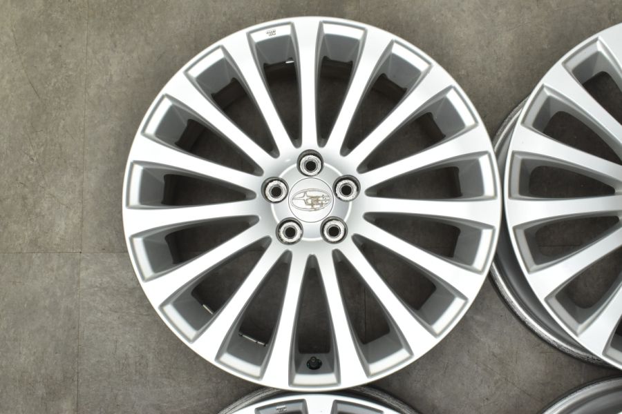 スタッドレス用などに】スバル レガシィ B4 純正 18in 7.5J+55