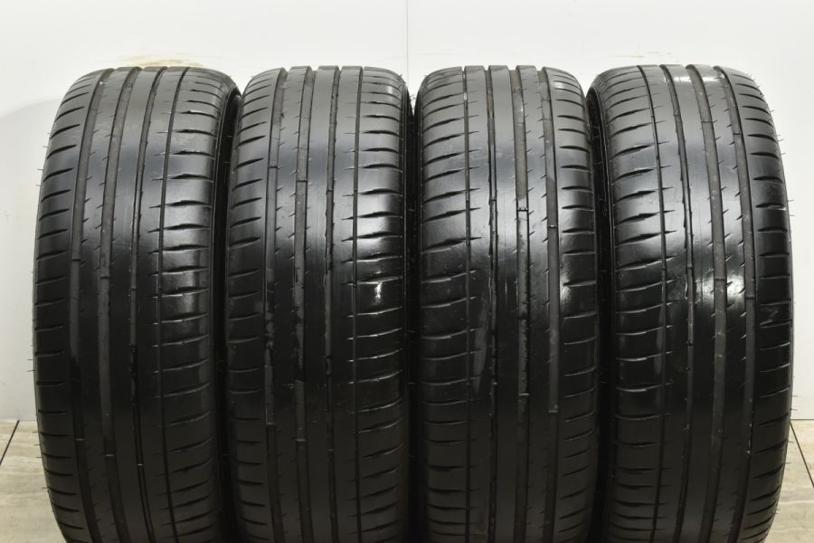 美品 バリ溝】スバル レヴォーグ STI 純正 18in 7.5J +55 PCD114.3 ミシュラン パイロットスポーツ4 225/45R18  WRX S4 流用 中古 タイヤホイールセット | パーツ販売ナンバーワン