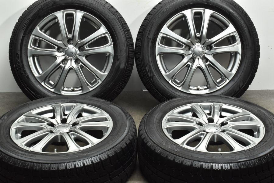 バリ溝 美品】SIBILLA 16in 6.5J +38 PCD114.3 トーヨー ガリット GIZ 205/60R16 プリウスα 90 ノア  ヴォクシー SAI ジューク 中古 スタッドレスタイヤホイールセット | パーツ販売ナンバーワン