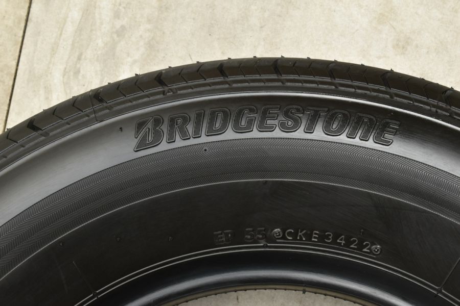 2022年製 新車外し バリ溝】ブリヂストン エコピア RD613 195/80R15 107/105N LT 4本セット ハイエースレジアスエース  NV350 キャラバン 中古 タイヤのみ | パーツ販売ナンバーワン