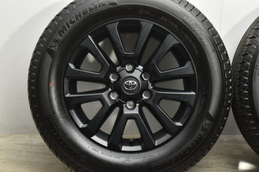 超バリ溝 2023年製】トヨタ 150 プラド マットブラックED 純正