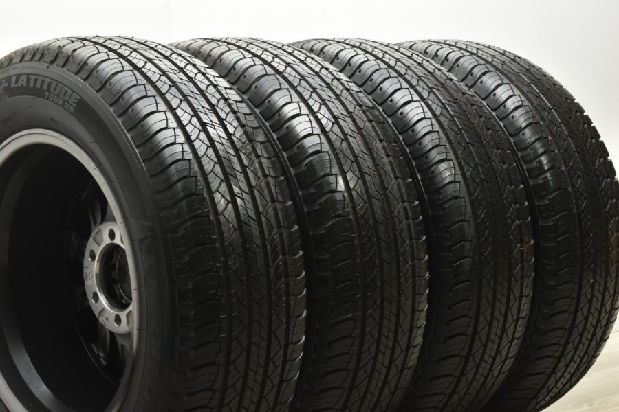 超バリ溝 2023年製】トヨタ 150 プラド マットブラックED 純正