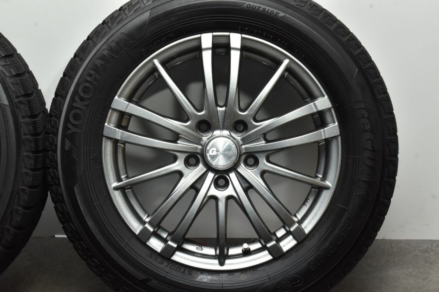 美品】グランパス 16in 6.5J +53 PCD114.3 ヨコハマ アイス