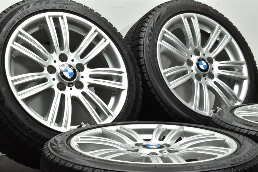 【ダブルスポーク383M】BMW F20 1シリーズ Mスポーツ 純正 17in 7.5J +43 8J +53 PCD120 ブリヂストン VRX2  225/45R17 F22 2シリーズ 流用