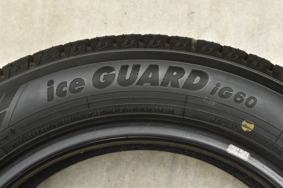 2022年製 スタッドレス】ヨコハマ アイスガード iG60 155/65R14