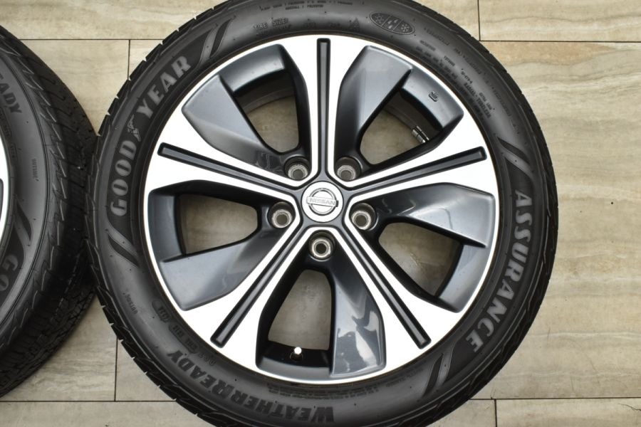 Goodyear 17インチ ホイールセット リーフ純正ホイール