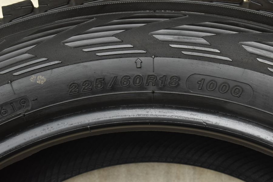 バリ溝】ヨコハマ アイスガードG075 225/60R18 4本 レクサスNX RAV4