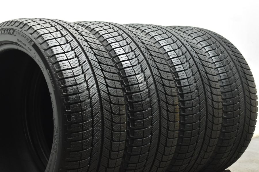 程度良好品】ミシュラン X-ICE3+ 225/45R18 4本セット プリウスα クラウン マークX スカイライン リーフ オデッセイ ベンツ  Cクラス 中古 スタッドレスタイヤのみ | パーツ販売ナンバーワン