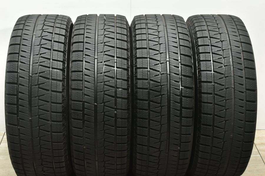 バリ溝 美品】ZART 17in 7J +38 PCD114.3 ブリジストン アイス