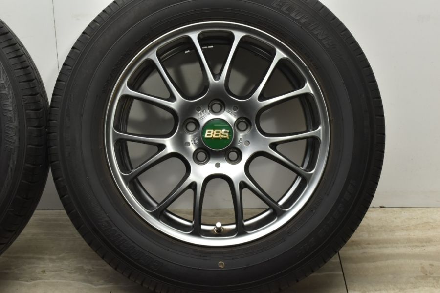 【鍛造品】BBS RE-L RE500 15in 6J +40 PCD100 ECOFINE 195/65R15 プリウス カローラツーリング  ウィッシュ インプレッサ FORGED