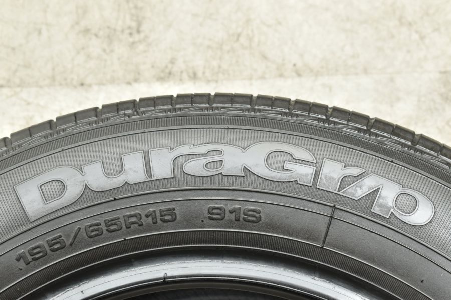 グッドイヤー デュラグリップ 195/65R15 4本セット ノア ヴォクシー プリウス ステップワゴン セレナ リーフ インプレッサ