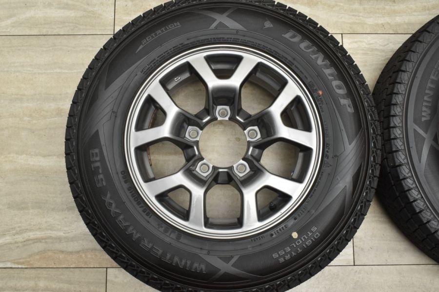 バリ溝 美品】スズキ JB74 ジムニーシエラ 純正 15in 5.5J +5
