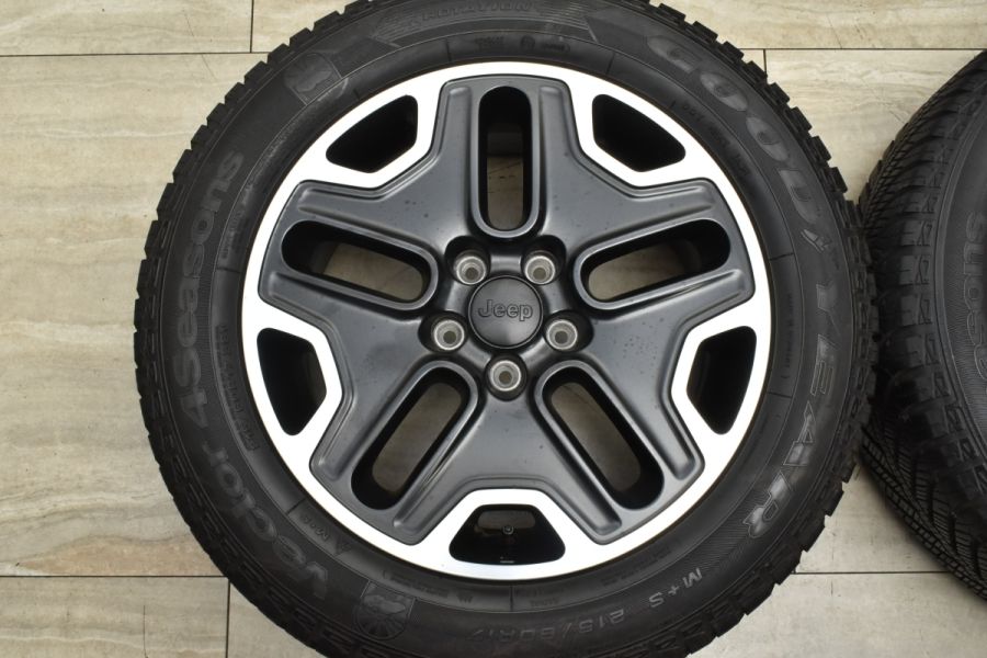 美品】ジープ レネゲード トレイルホーク 純正 17in 6.5J +40