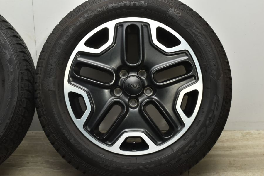 sae.　レネゲード　17インチ　ホイール　② 美品】ジープ レネゲード トレイルホーク 純正 17in 6.5J +40