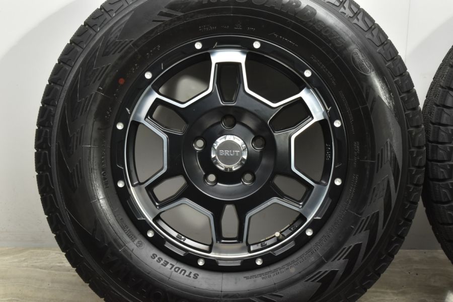 美品！ジープラングラースタッドレスタイヤ+ホイール付き4本265/70R17