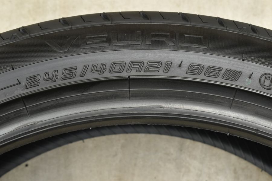 未使用品 2022年製】ダンロップ ビューロ VEURO VE304 245/40R21 4本