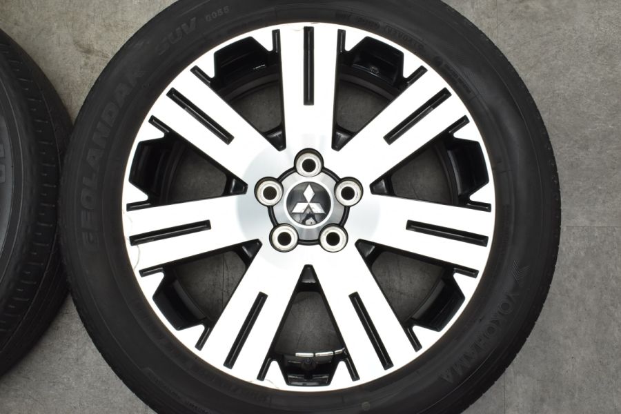 ホイールのみ販売可能】ミツビシ デリカD:5 後期 純正 ENKEI製 18in 7J