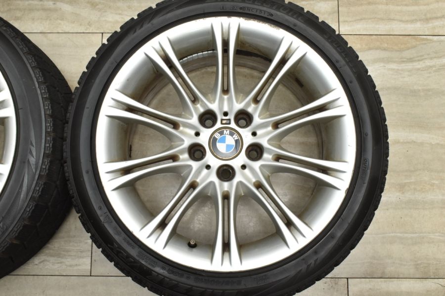 正規品】BMW E60 5シリーズ 純正 18in 8J +20 PCD120 ブリヂストン 245/40R18 品番:8036947 7シリーズ  F01 F02 ダブルスポーク135 中古 スタッドレスタイヤホイールセット | パーツ販売ナンバーワン