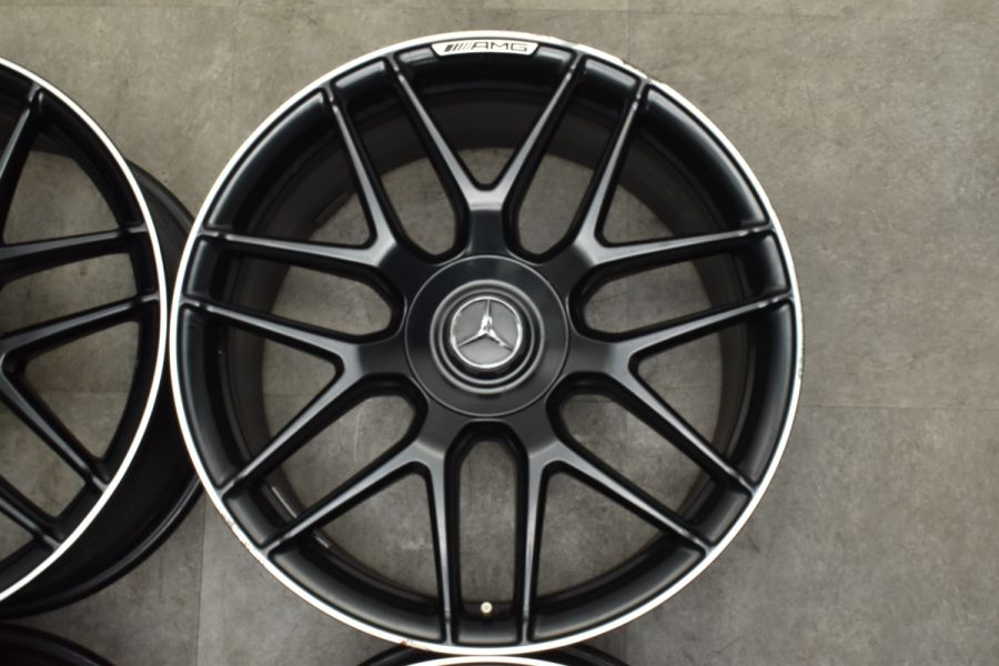 鍛造品】メルセデスAMG W222 S63 純正 20in 8.5J 9.5J +39 PCD112 4本セット S65 ベンツ Sクラス 流用  A2224014200 A2224014300 中古 ホイールのみ | パーツ販売ナンバーワン