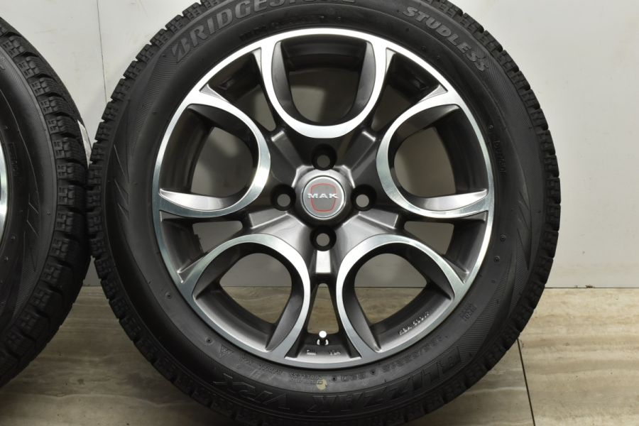 希少サイズ 美品】FIAT フィアット 500 純正サイズ MAK トリノ