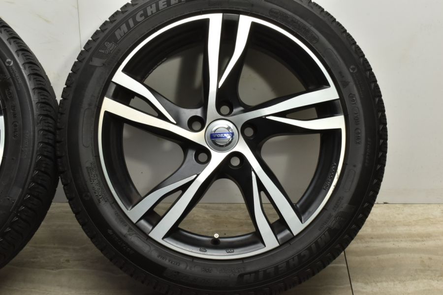 【ボルボ V60 S60 純正サイズ】MAK ストックホルム 14in 7J +50 PCD108 ミシュラン X-ICE 3+ 215/50R17  VOLVO V40 S40 V50