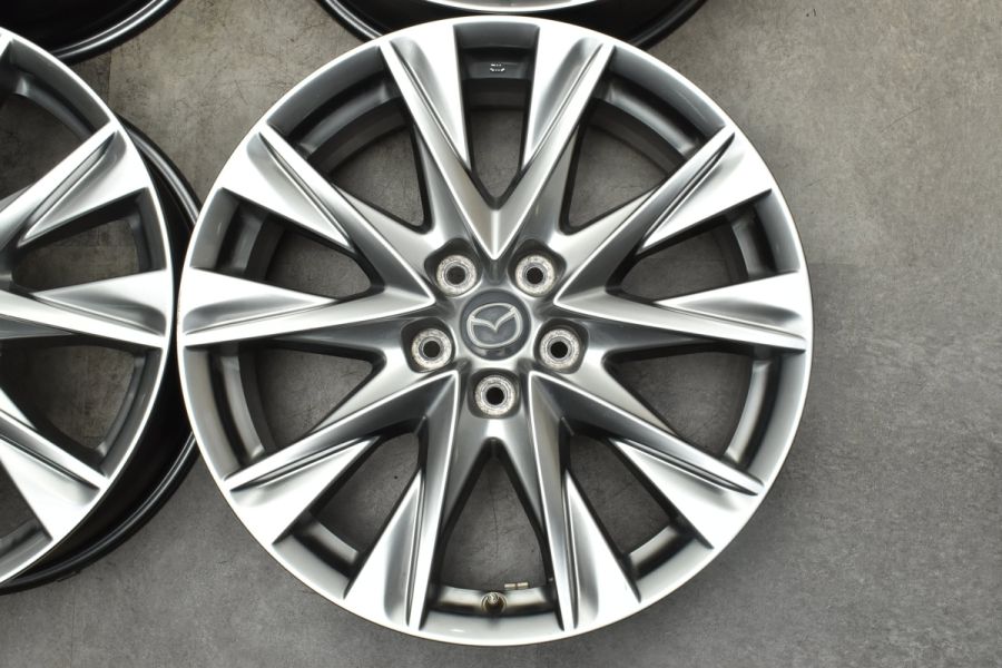 程度良好品】マツダ CX-8 Lパッケージ プロアクティブ 純正 19in 7J +