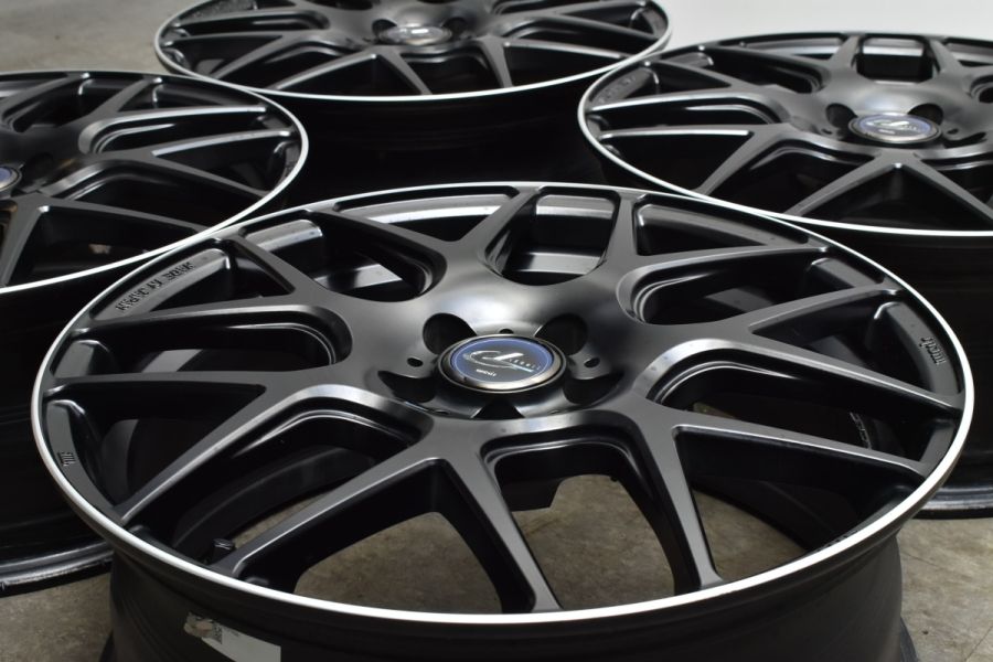 美品】WEDS LEONIS NAVIA06 17in 7J +47 PCD100 4本セット プリウス