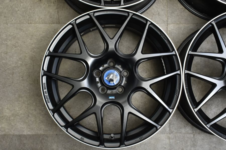 美品】WEDS LEONIS NAVIA06 17in 7J +47 PCD100 4本セット プリウス