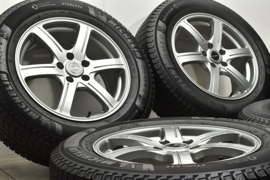 スタッドレス＆ホイールセット【225/65/R17】ミシュラン X-ICE 3+
