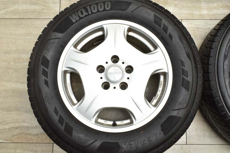 デリカD:5に】RIVAZZA 16in 6.5J +38 PCD114.3 ZEETEX WQ1000 215 