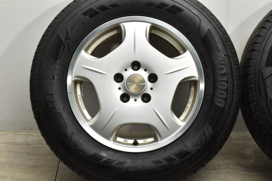 【デリカD:5に】RIVAZZA 16in 6.5J +38 PCD114.3 ZEETEX WQ1000 215/70R16 アウトランダー  クルーガー ハリアー RVR ディッシュ