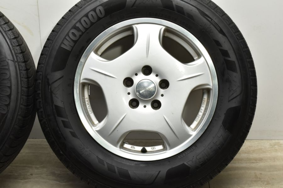 【デリカD:5に】RIVAZZA 16in 6.5J +38 PCD114.3 ZEETEX WQ1000 215/70R16 アウトランダー  クルーガー ハリアー RVR ディッシュ