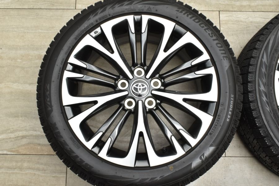 走行わずか超バリ溝 美品】トヨタ ヤリスクロス Z 純正 18in 7J+